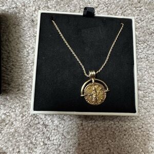 Missoma Lucy Williams Roman Coin Pendant Necklace